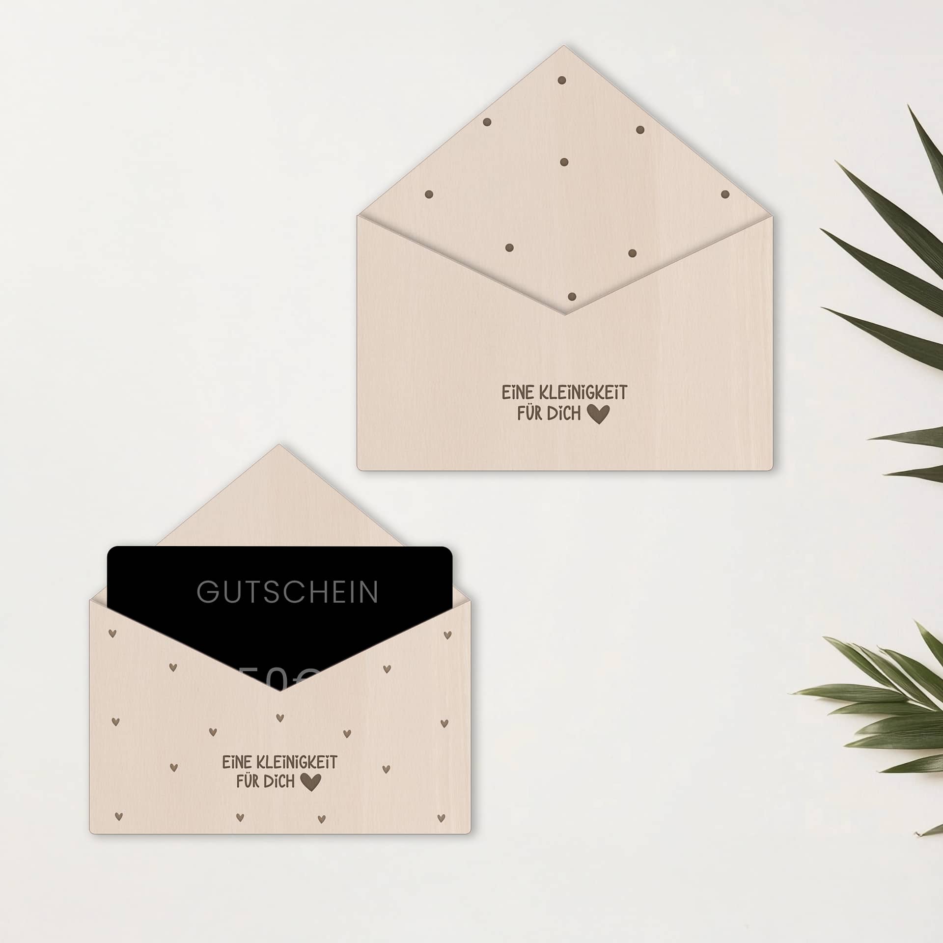 Geschenkkartenhalter – Eine Kleinigkeit für dich
